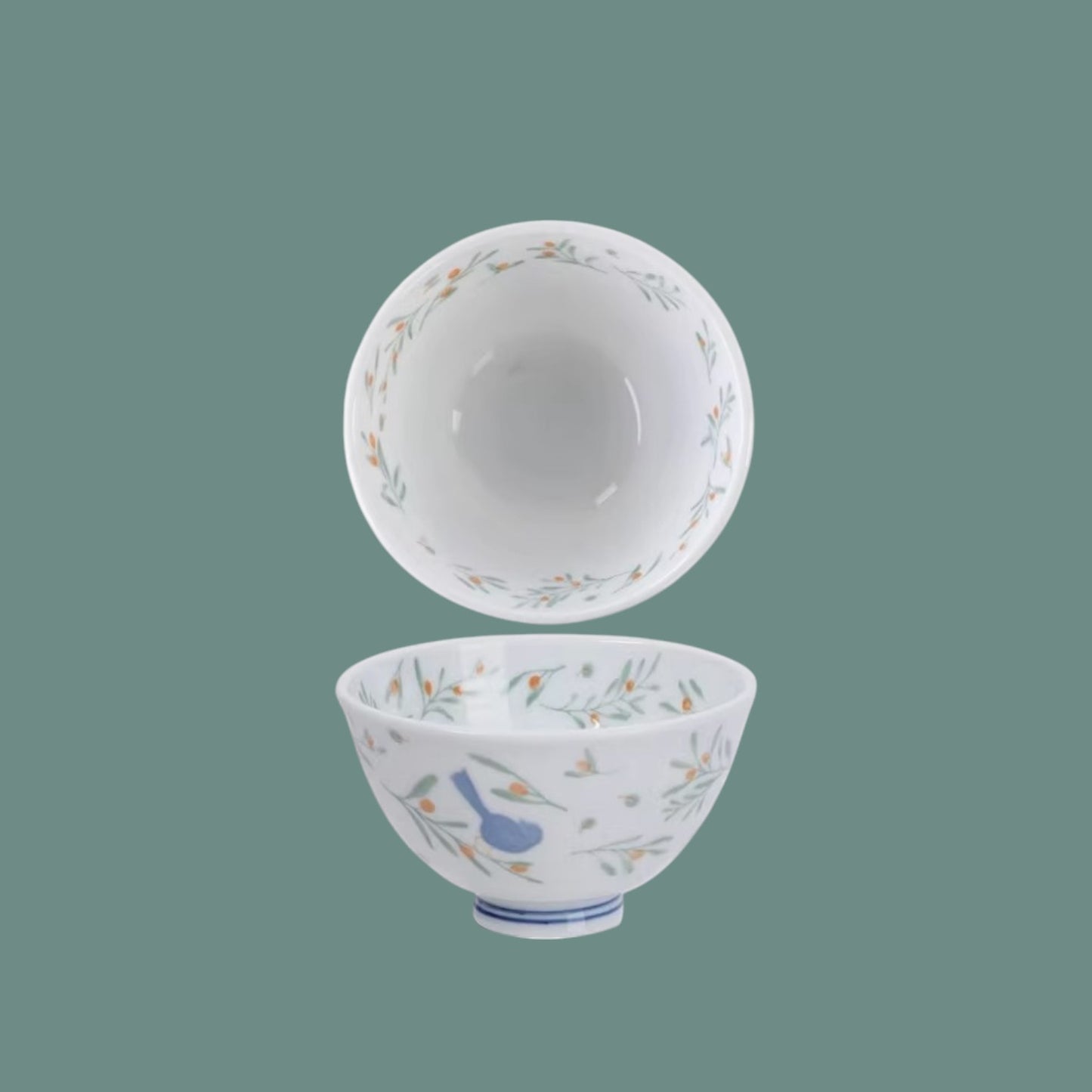 Olive Branch & Sparrow Dinnerware