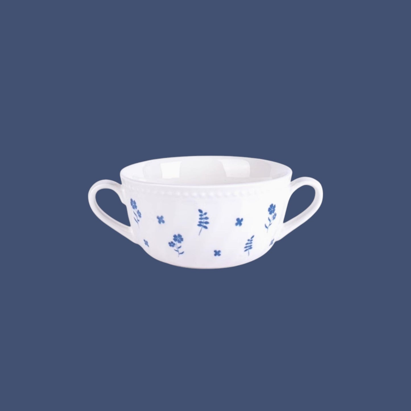 Blue Fleur Dinnerware