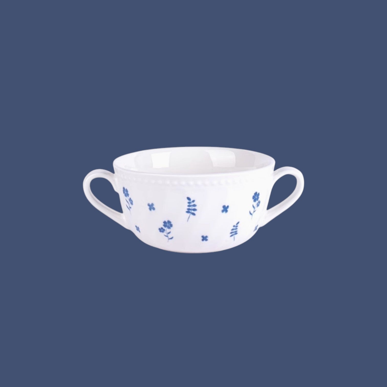 Blue Fleur Dinnerware