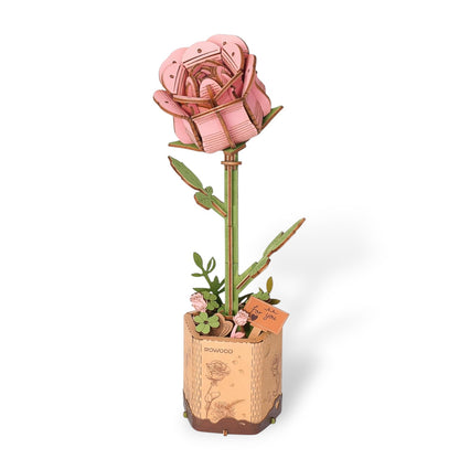 DIY Flower - Pink Rose - Futu With . . .