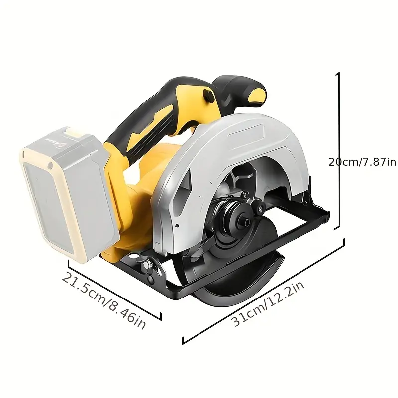 Cordless Circular Saw with 2 Blades