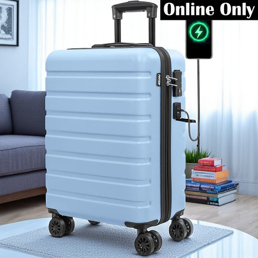 ABS Hardshell Luggage with TSA Lock and Spinner Wheels