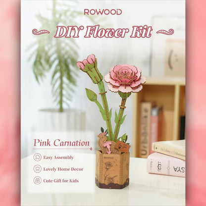 DIY Flower - Pink Carnation - Futu With . . .