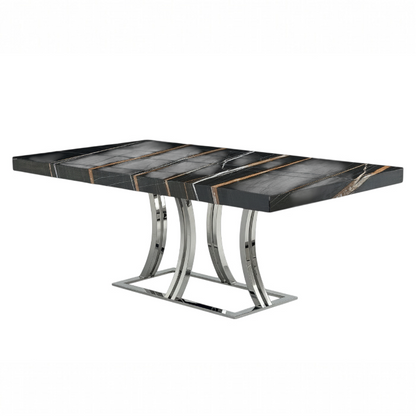 Aurona Steel Dining Table