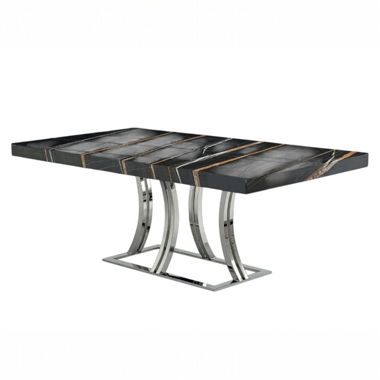 Aurona Steel Dining Table