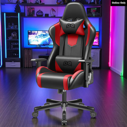 Ergonomic Gaming Chair PU Leather Recliner