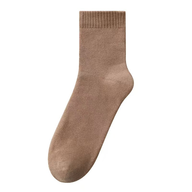 Unisex Thick Cotton Terry Socks - 2 Pairs