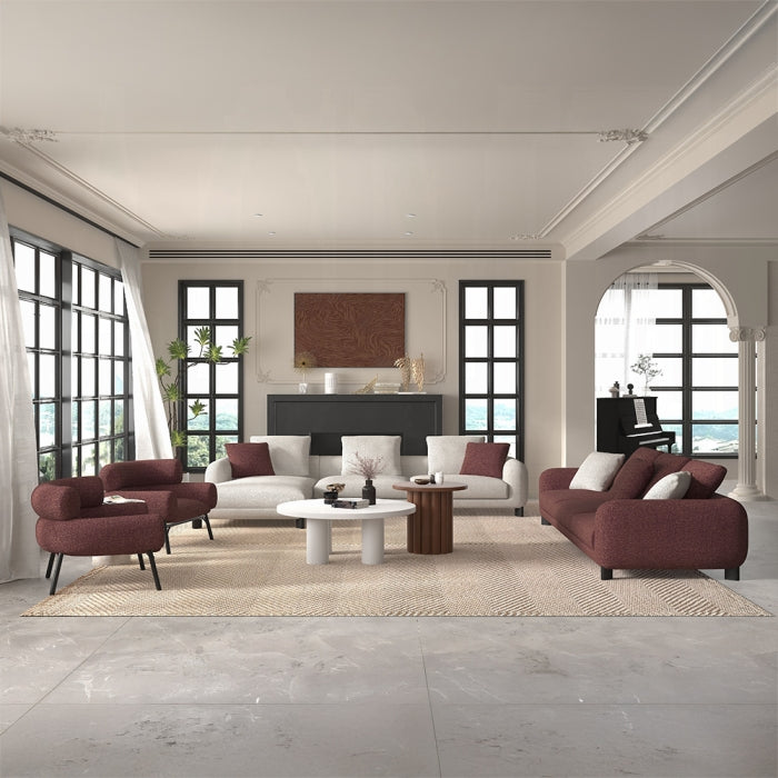 Marde Sectional Sofa w/6 Pillows