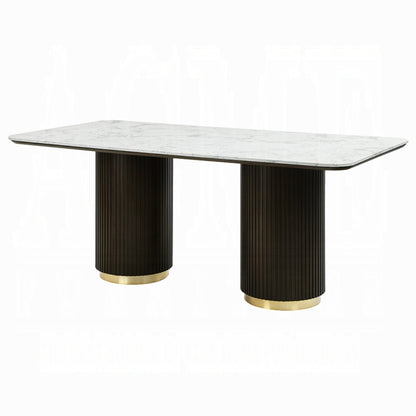 Clanten Dining Table w/Marble Top