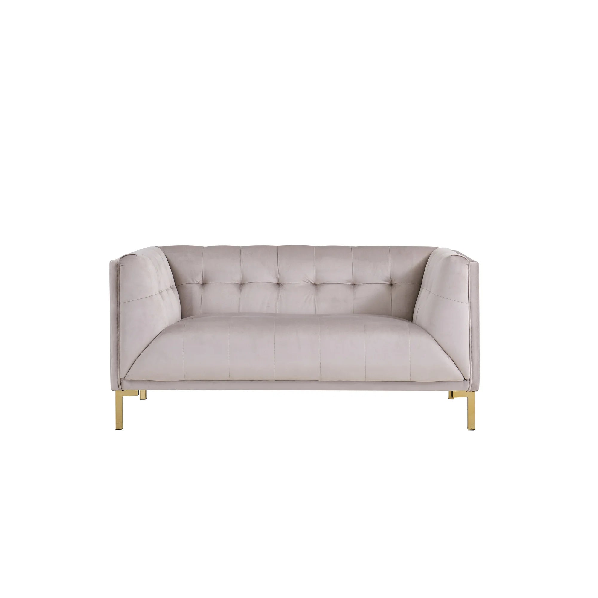 Aster Velvet Loveseat Sofa