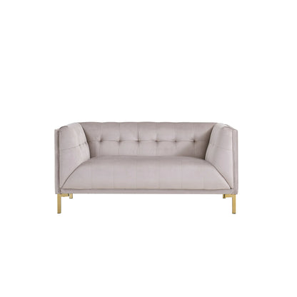 Aster Velvet Loveseat Sofa - Futu With . . .