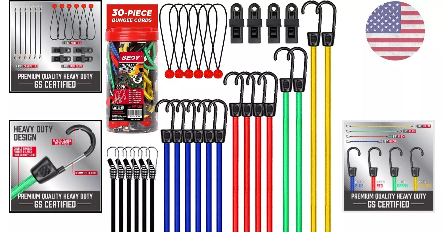 SEDY-Bungee Cord Set (SDY97130)