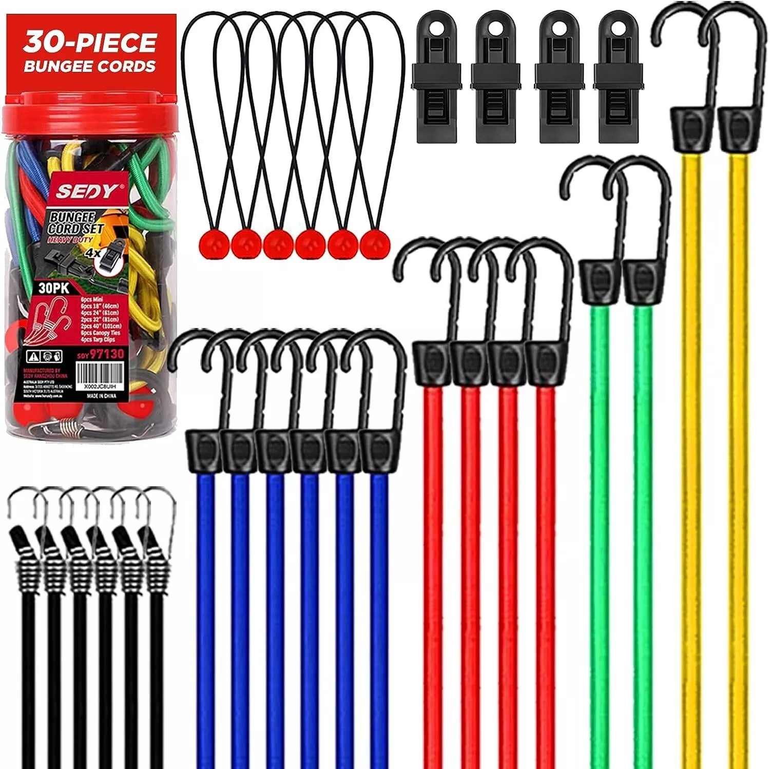 SEDY-Bungee Cord Set (SDY97130)