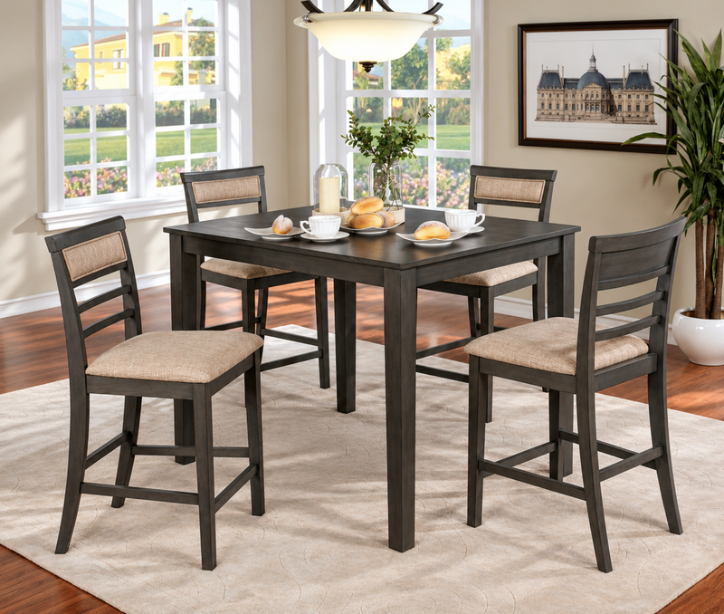 Fafnir Counter Height Table Set - 5pc