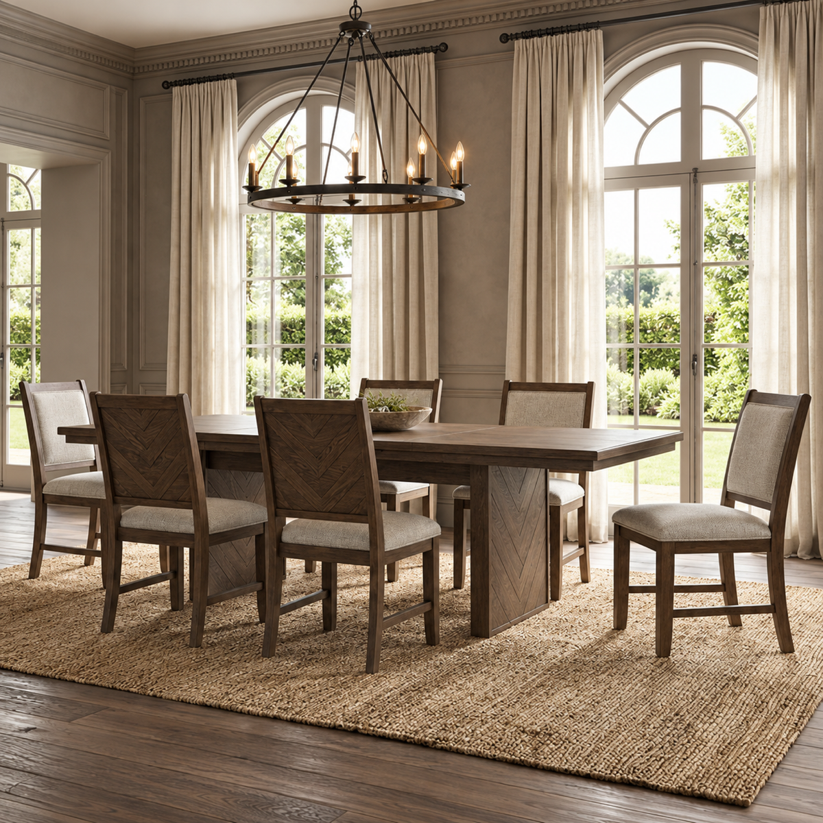 Casoria Dining Set - 7pc