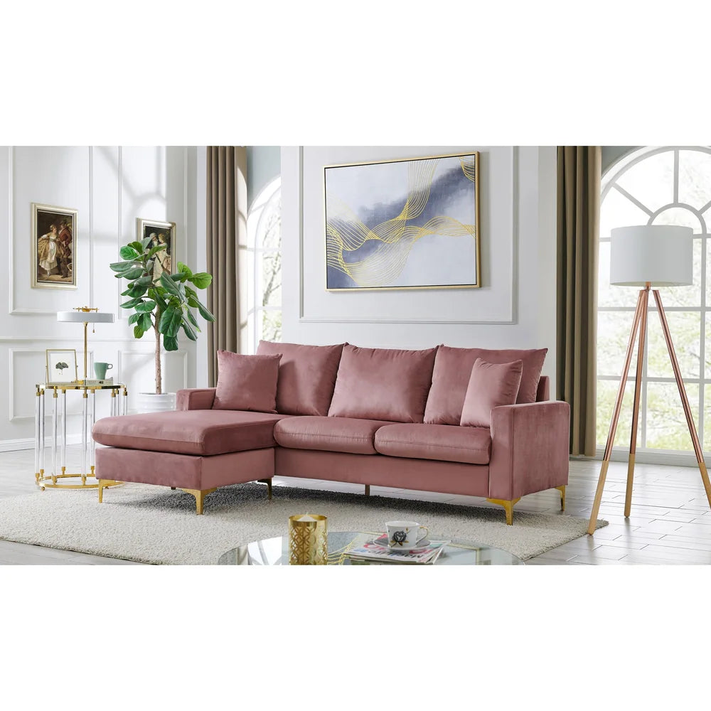 Cromwell Velvet Modular Sectional Sofa