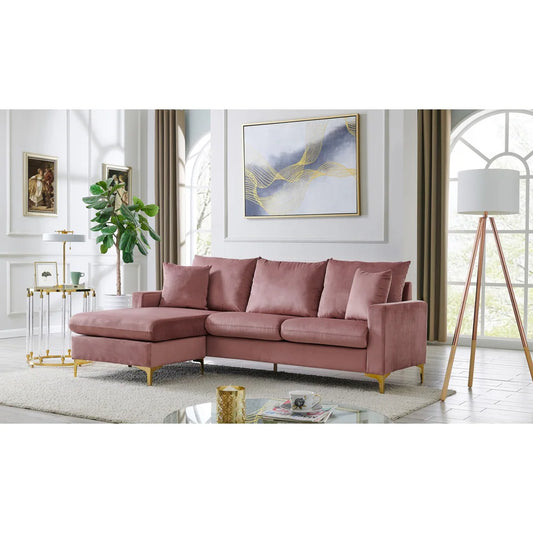 Cromwell Velvet Modular Sectional Sofa