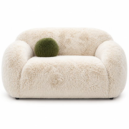 Dawna Fluffy Loveseat