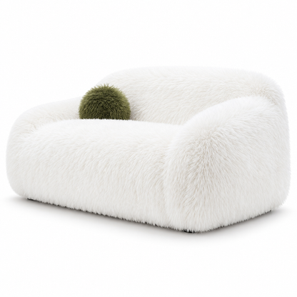 Dawna Fluffy Loveseat