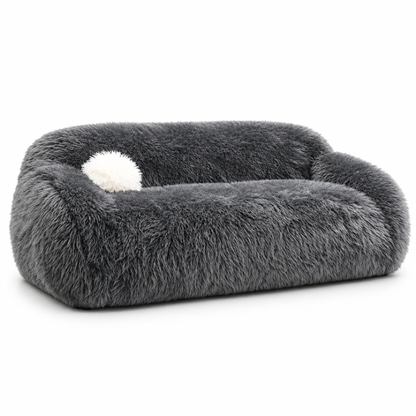 Dawna Fluffy Sofa - Beige