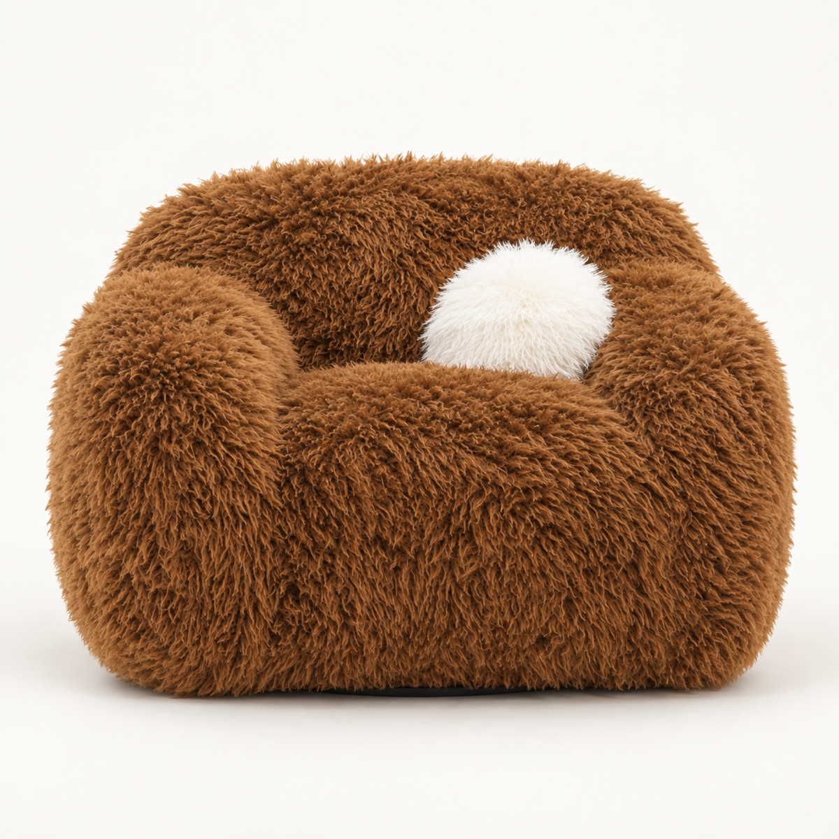 Dawna Fluffy Single Swivel Sofa