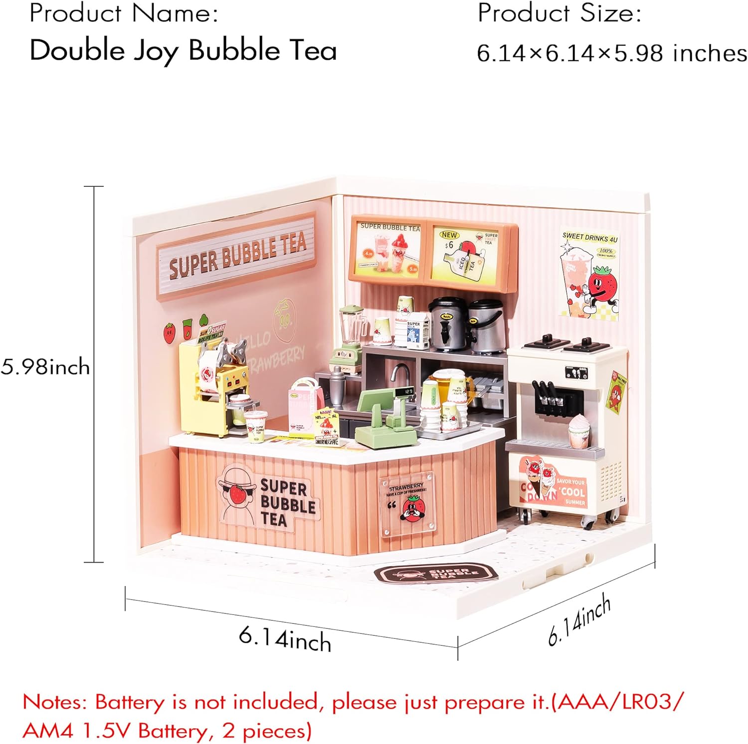 Double Joy Bubble Tea (DW006)