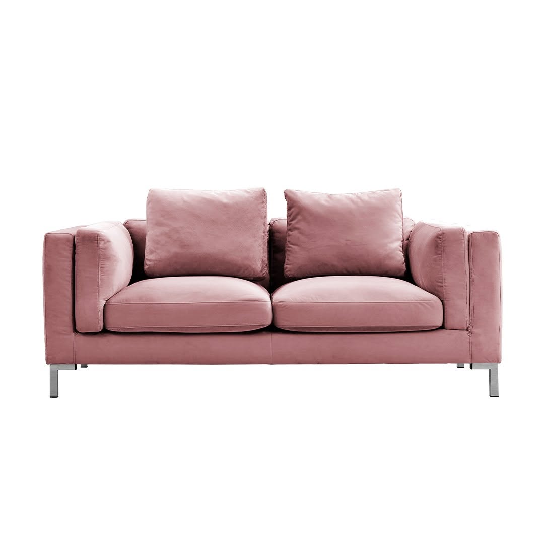 Everlie Velvet Loveseat Sofa