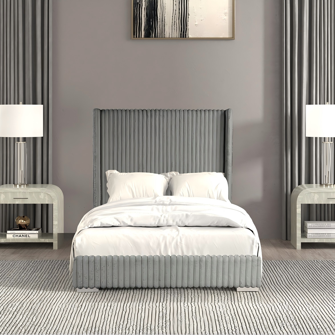 Cadell Bed Frame - Gray