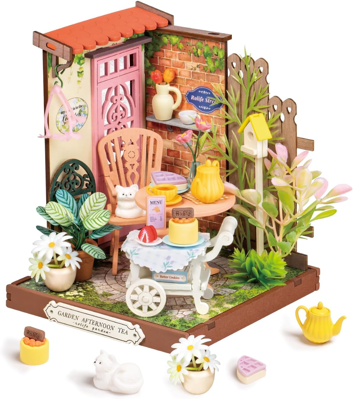 DIY Miniature House- (DS038) Fancy Tea Yard