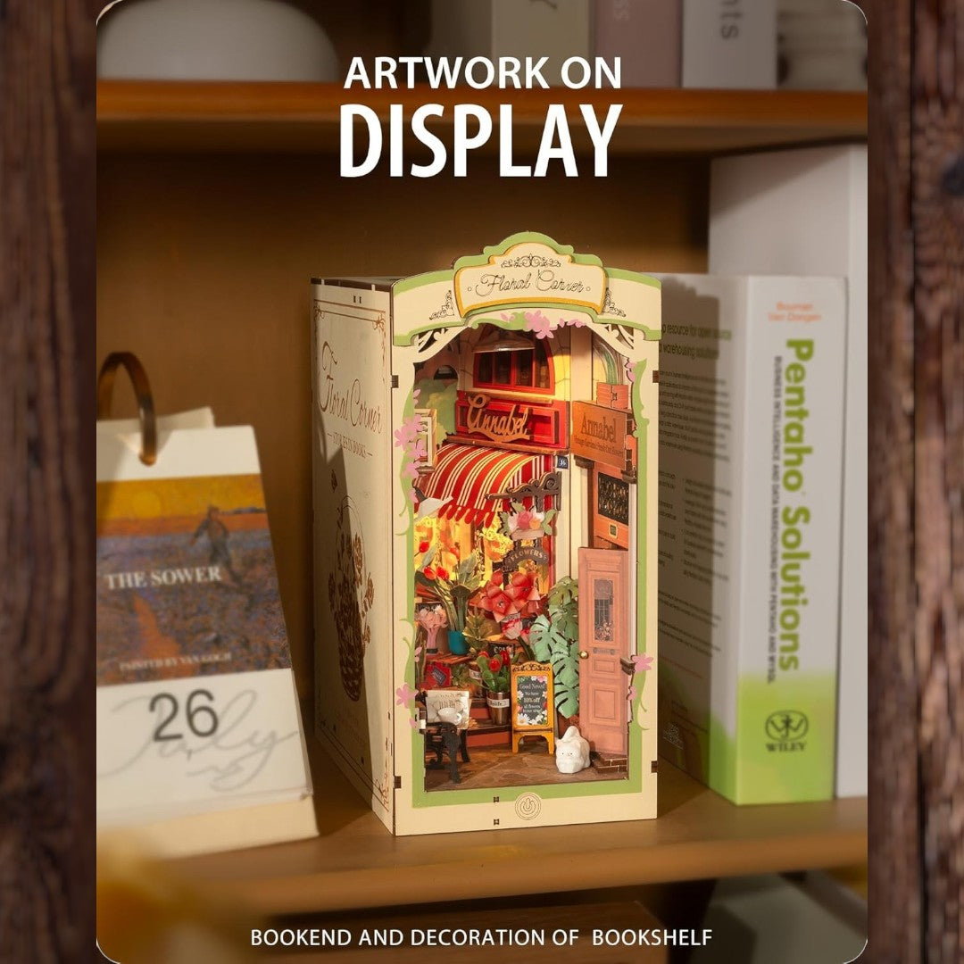 Floral Corner Book Nook - Futu With . . .