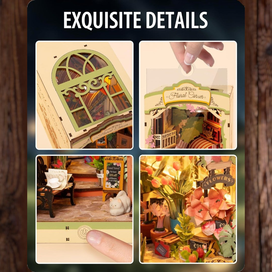 Floral Corner Book Nook - Futu With . . .