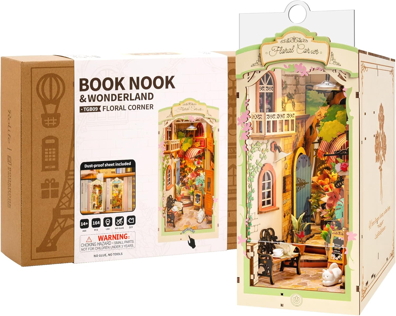 Book Nook & Wonderland-(TGB09) Floral Corner