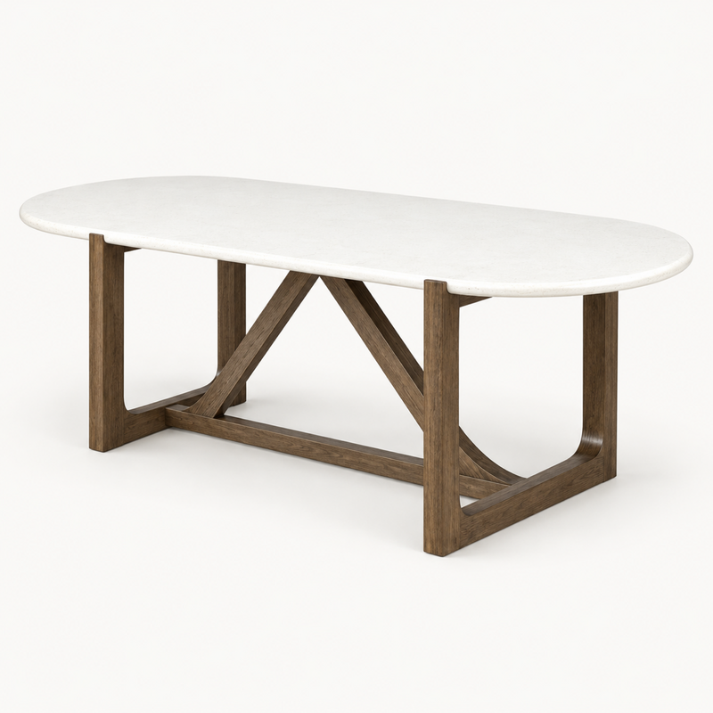 Velora Oval Dining Table