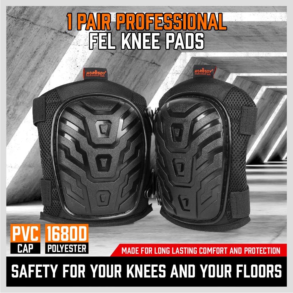 HORUSDY-1 Pair Professional Gel Knee Pads (SDY 97504)