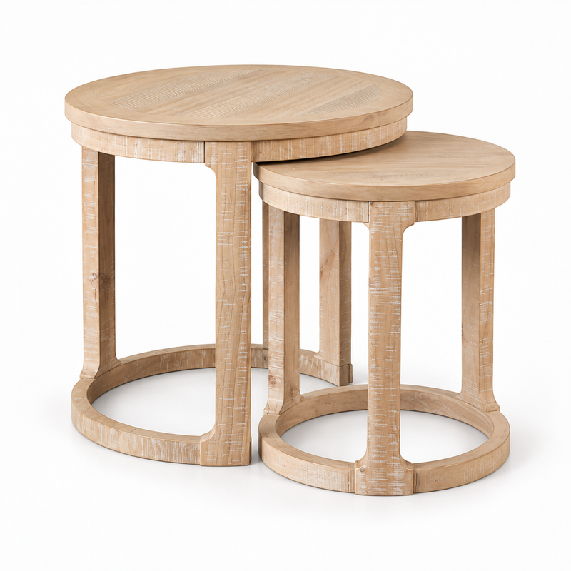 Hiokory Neating End Table