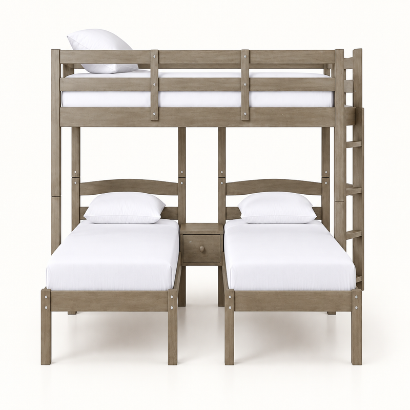Hortensia Triple Twin Bed