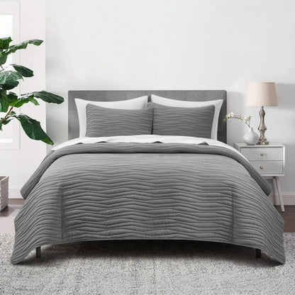 Kyrie 3-Piece Quilt Set - King Size