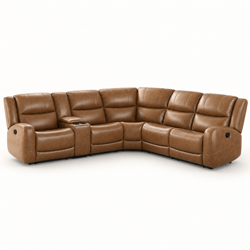 Leolio Manual Reclining Sectional
