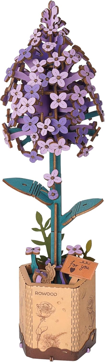 Lilac (TW021) -Wooden Bloom Craft