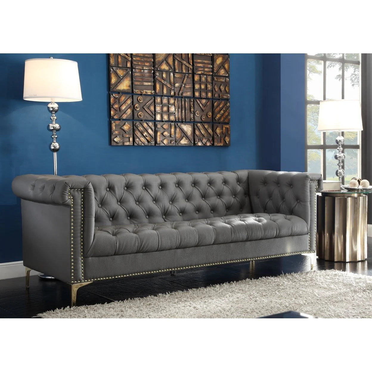 MacArthur PU Leather Sofa