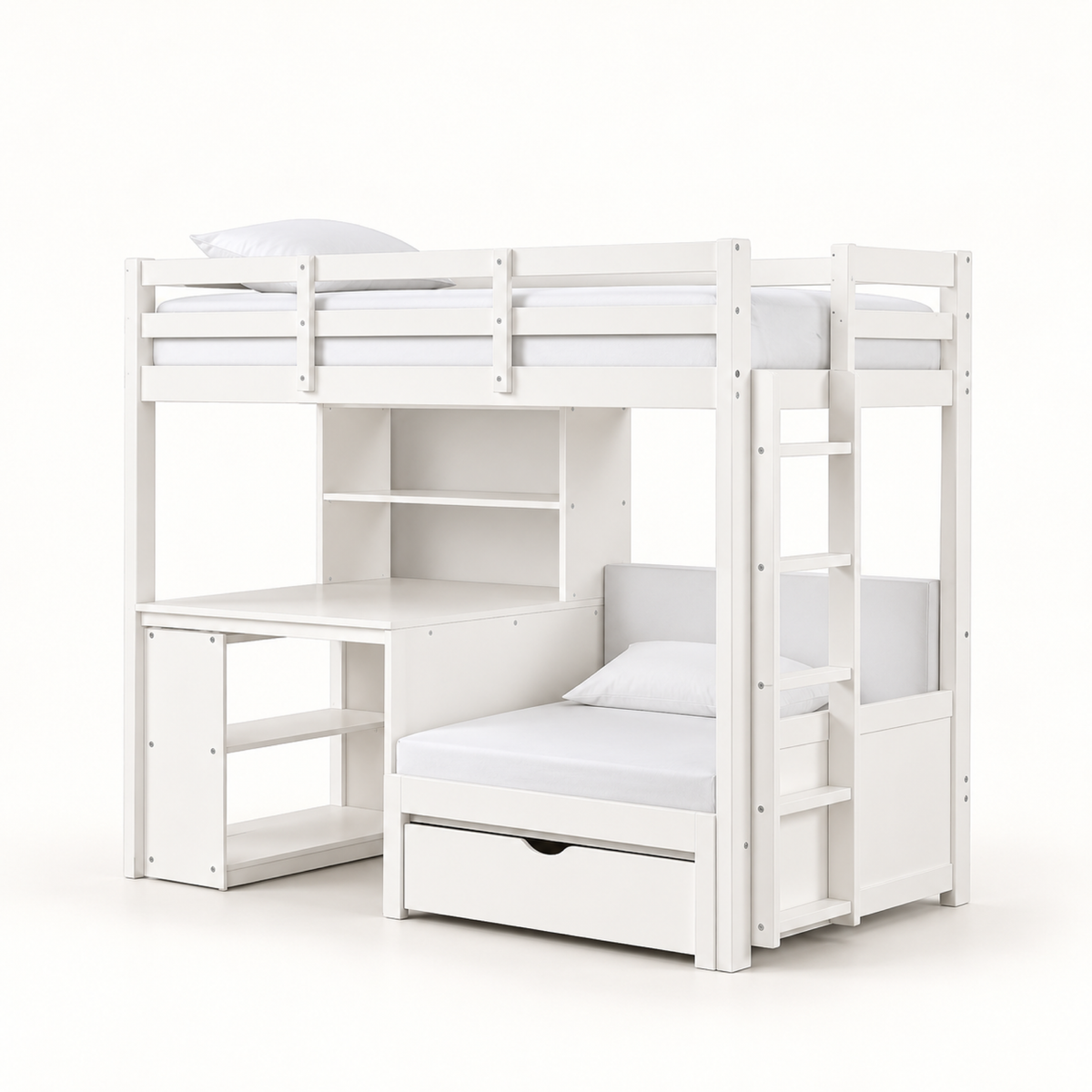 Matheo Twin/Twin Loft Bunk Bed