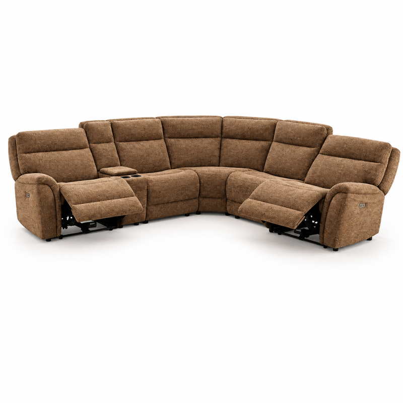 Mattheu Charcoal Gray Sectional