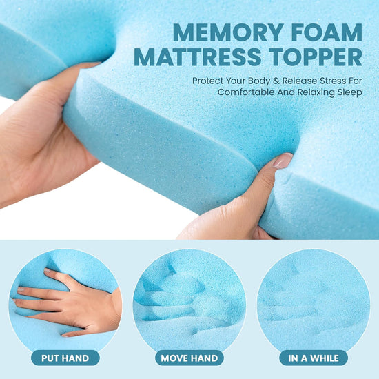 Memory Foam Mattress Topper 3