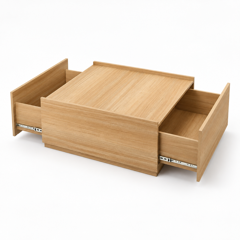 Hydn Coffee Table With Storage Drawer