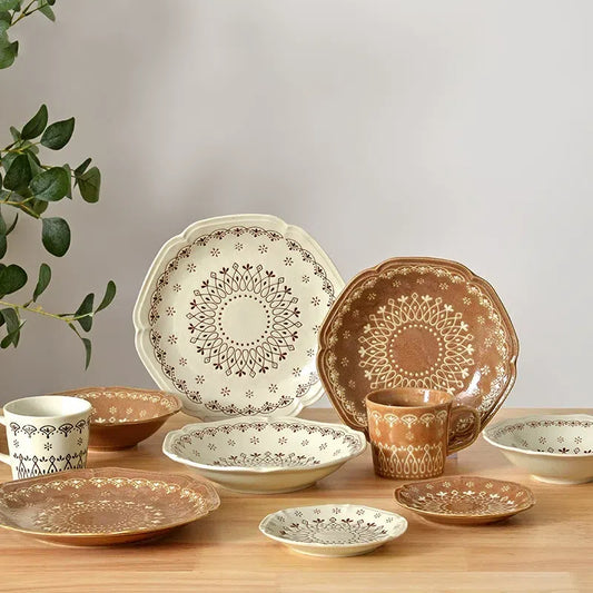 Lace Pattern Dinnerware