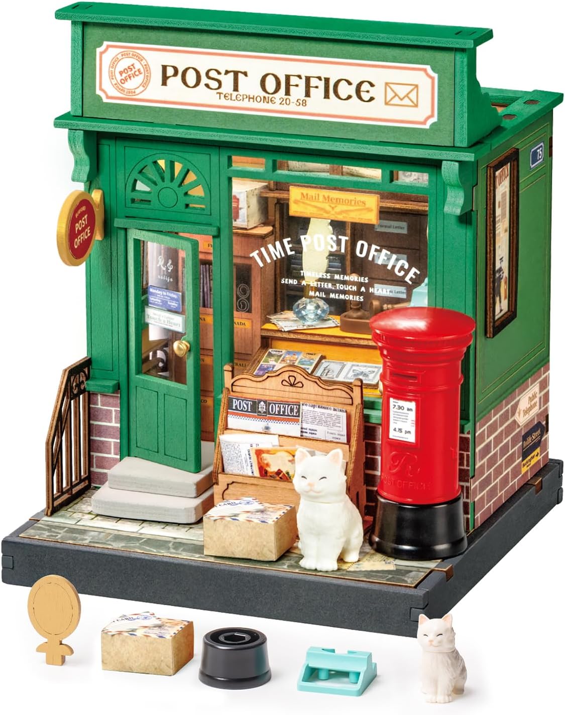 DIY Miniature House- (DS037) Century Post Office