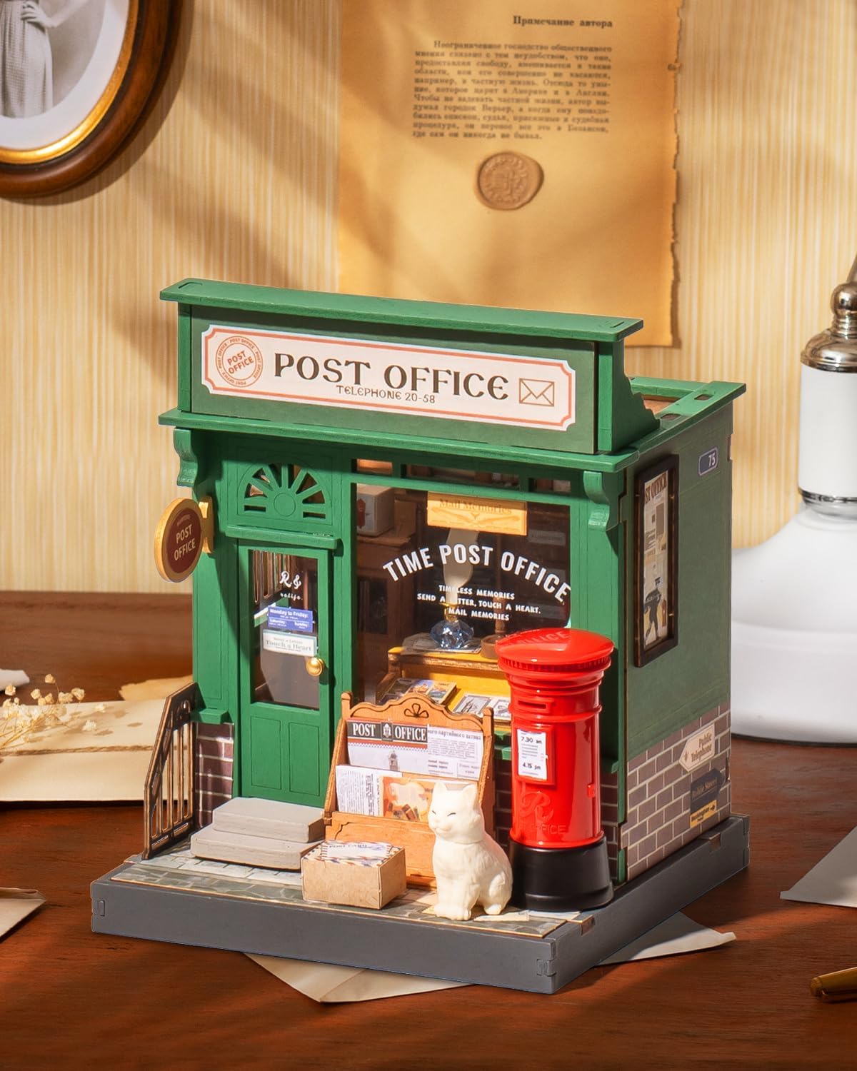 DIY Miniature House- (DS037) Century Post Office