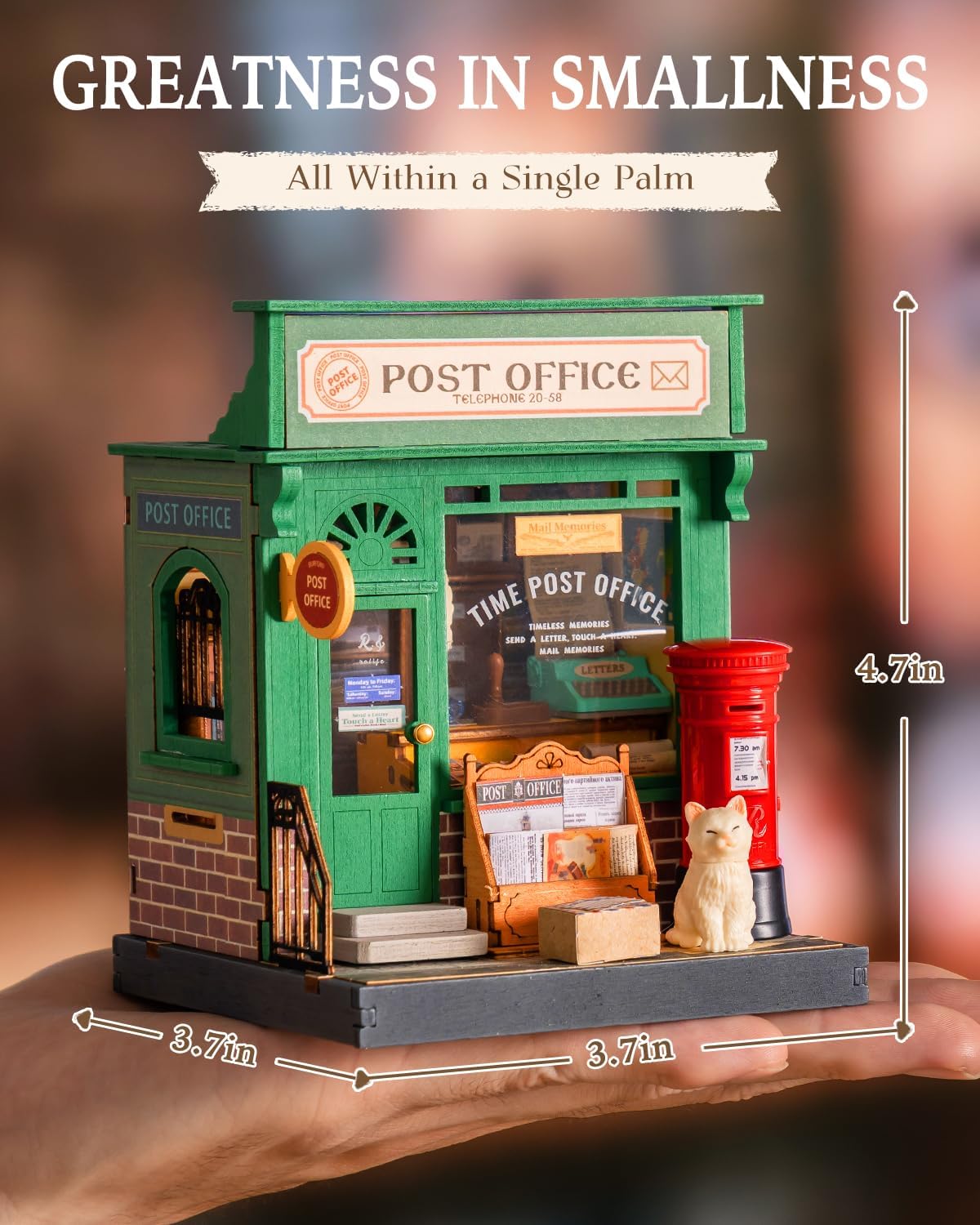 DIY Miniature House- (DS037) Century Post Office