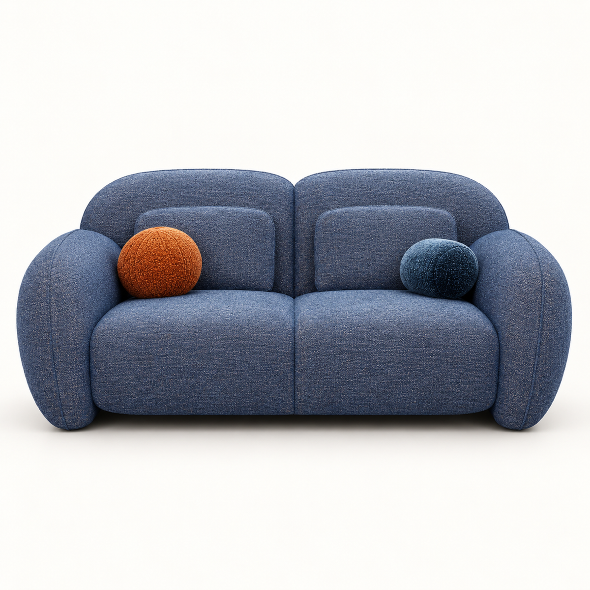 Peverell Loveseat - Dark Gray