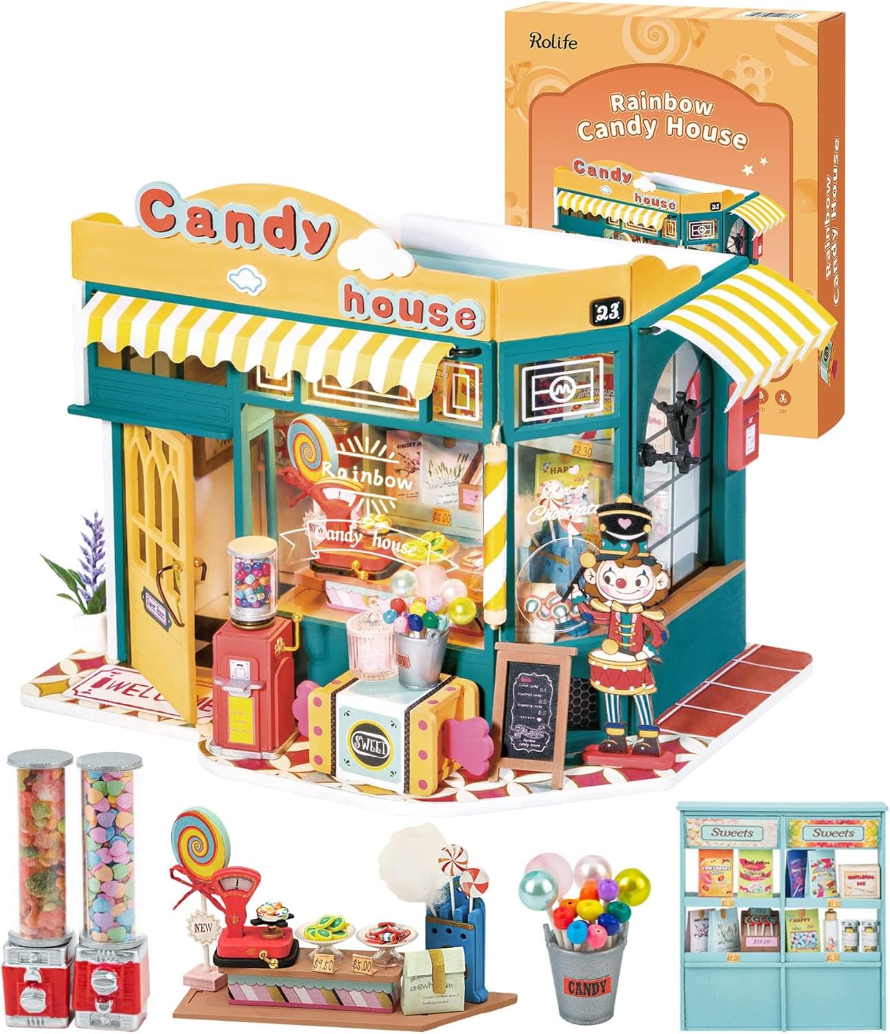 Rainbow Candy House (DG158)